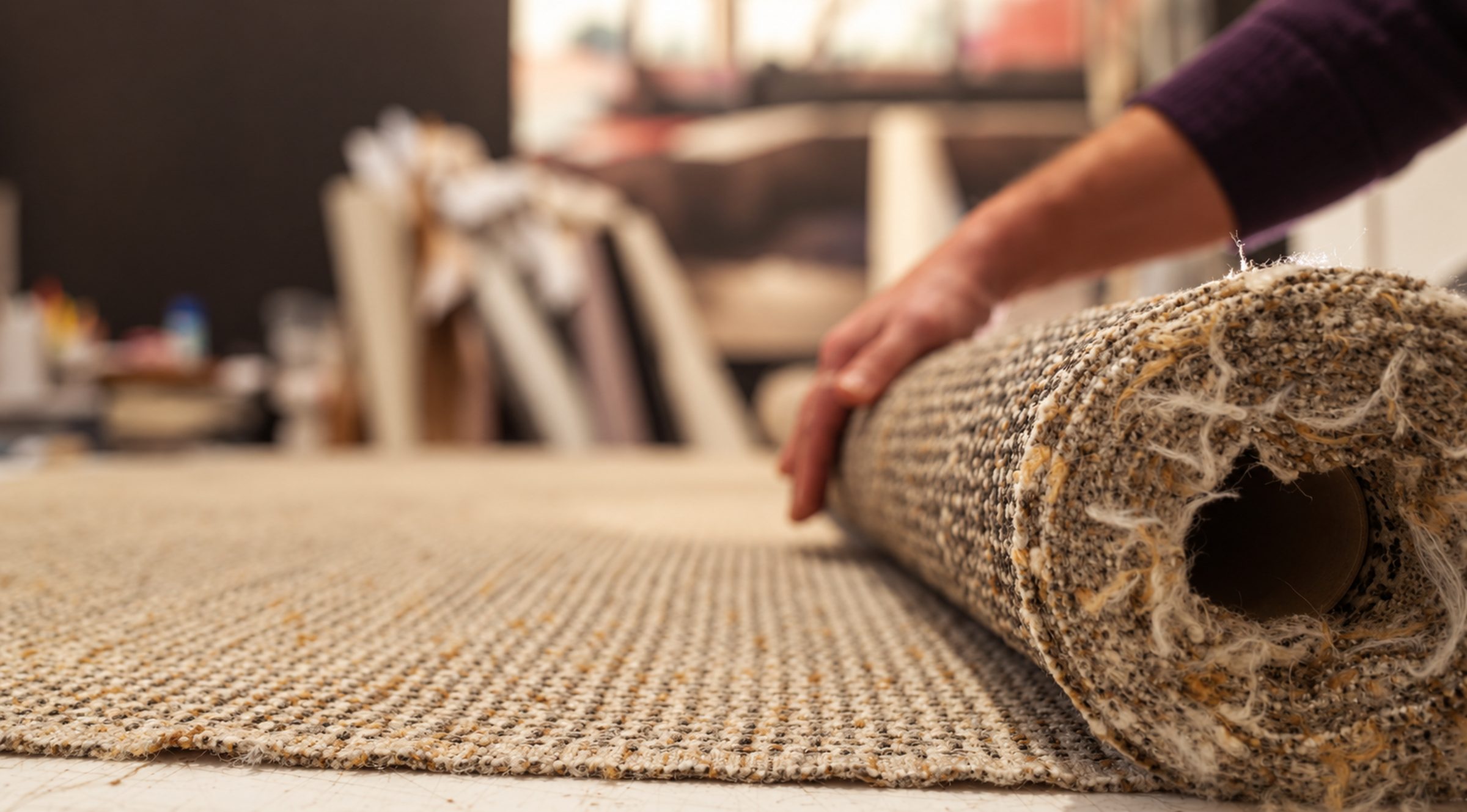 Upholstery fabric in the DAFI workshop